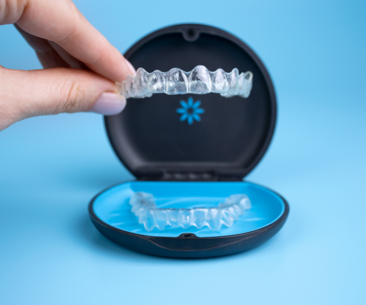 Invisalign in tray